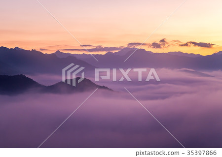 高千穗的雲海 35397866