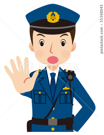 警察面對姿勢 警察面對姿勢 35398045