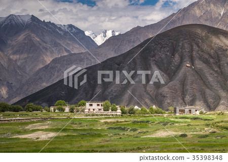 Small village  in Leh-Ladakh, India 35398348