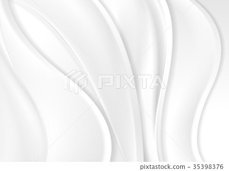 Abstract grey and white corporate wavy background - Stock Illustration ...
