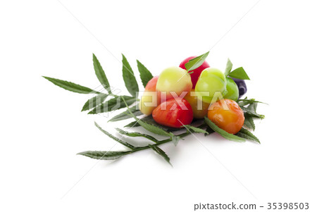 Deletable Imitation Fruits (Kanom Look Choup) 35398503