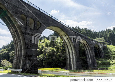 前JNR宮原線Kounogawa橋 35398692