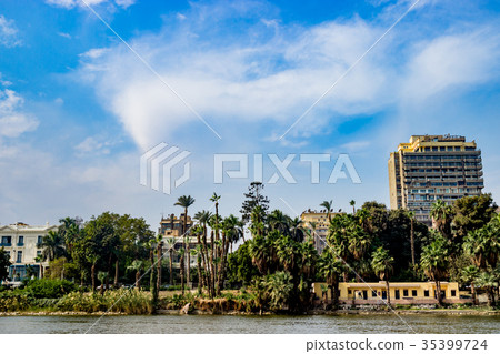 Buildings on background in Cairo, Egypt Buildings on background in Cairo, Egypt 35399724
