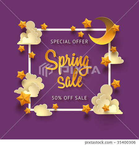 green background with white cardboard square cut green background with white cardboard square cut 35400306