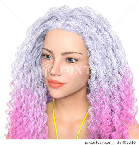 Close-up of a woman's face 35400310