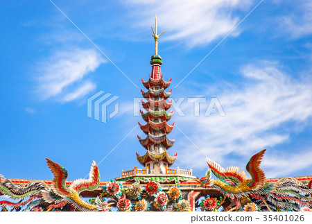 Chedi and Beautiful Phenix on the roof Chedi and Beautiful Phenix on the roof 35401026