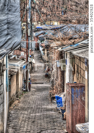 Architecture, vinyl, reconstruction, alleyway 35402928