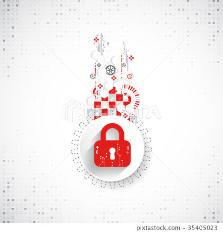Technology security. Protection background. Technology security. Protection background. 35405023