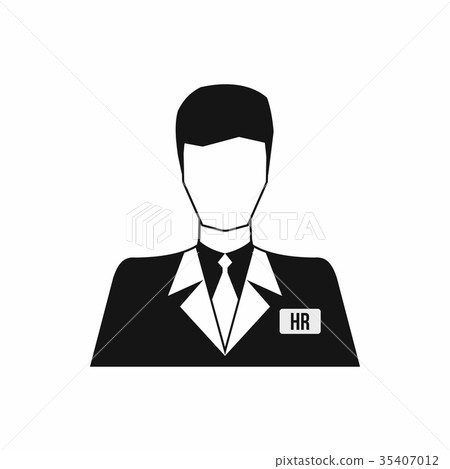 HR avatar icon, simple style 35407012