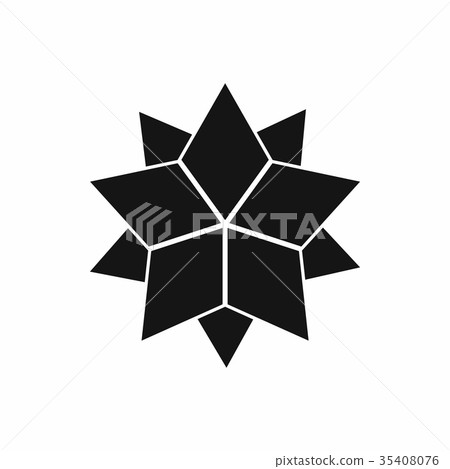 Star icon, simple style 35408076