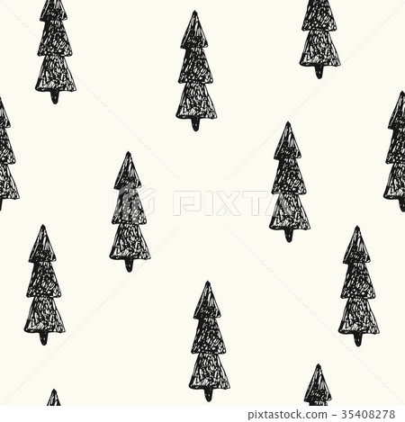 Vector seamless pattern with winter Christmas Vector seamless pattern with winter Christmas 35408278