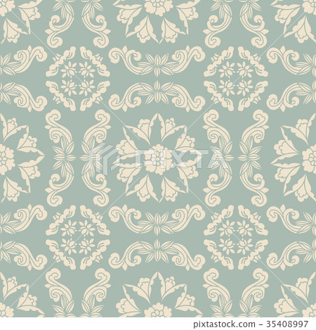 Antique seamless retro background image 35408997