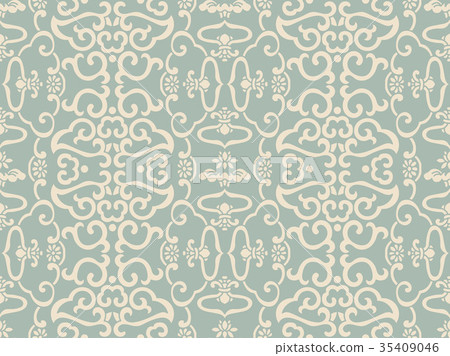 Antique seamless retro background image Antique seamless retro background image 35409046