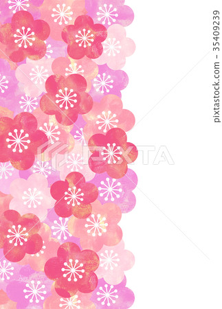 Plum blossom background Plum blossom background 35409239