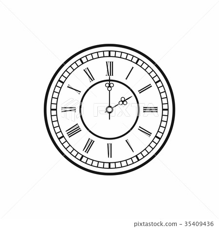 Watch icon, simple style 35409436