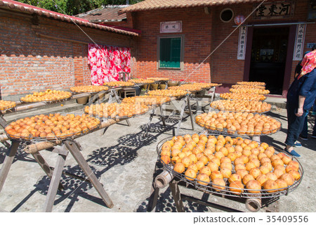 柿子 柿餅 曬柿餅 曬柿子 曬太陽 戶外 柿餅季 秋天 觀光工廠 美食 水果 季節 竹北 新竹 新埔 35409556
