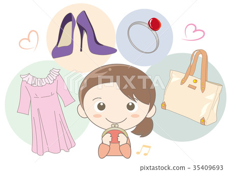 Shopping and women Shopping and women 35409693
