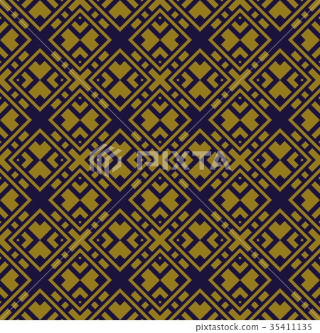 Antique seamless gold retro background image 35411135