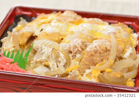 美味炸肉排重飯盒 35412321