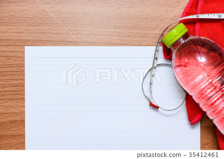 White line paper to planning your health 35412461