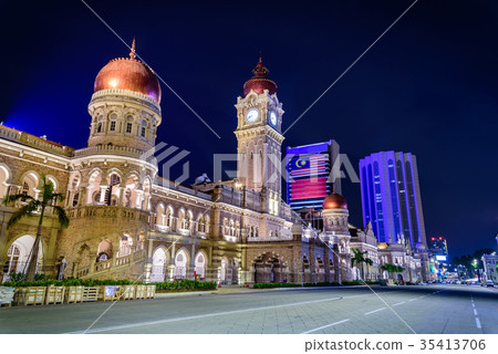 Merdeka Square in downtown Kuala Lumpur 35413706