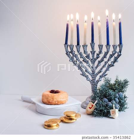 Jewish holiday Hanukkah 35413862