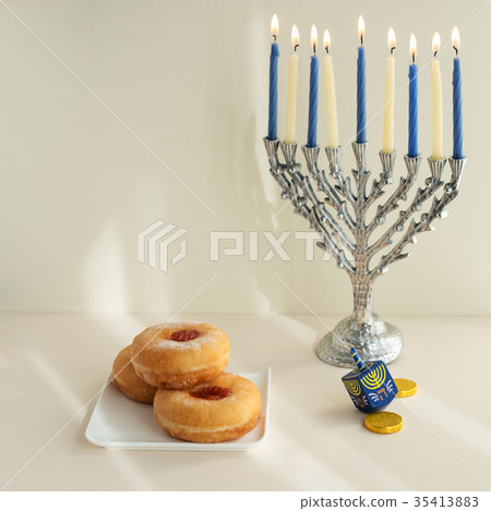 Jewish holiday Hanukkah 35413883