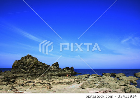 Fukaura Senjojiki coast 35413914