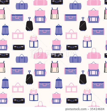 traveler trip baggageTravel bags background.  35414684