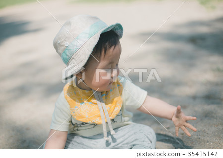 outside, infant, baby 35415142