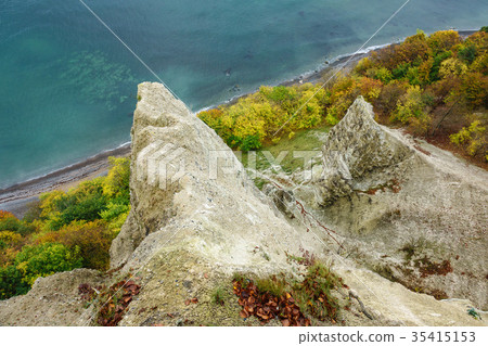 Baltic Sea coast on the island Ruegen, Germany Baltic Sea coast on the island Ruegen, Germany 35415153