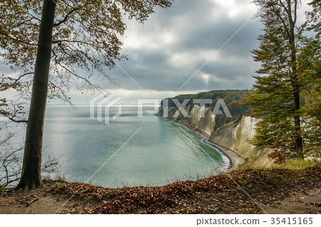 Baltic Sea coast on the island Ruegen, Germany 35415165