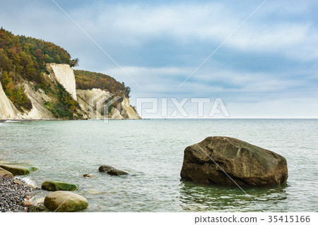 Baltic Sea coast on the island Ruegen, Germany 35415166