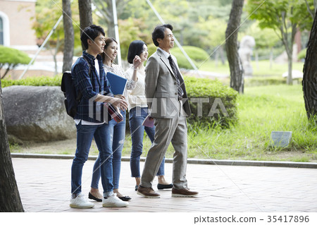 Professor, university student Professor, university student 35417896