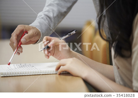 Professor, university student Professor, university student 35418028