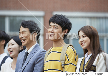Professor, university student Professor, university student 35418048