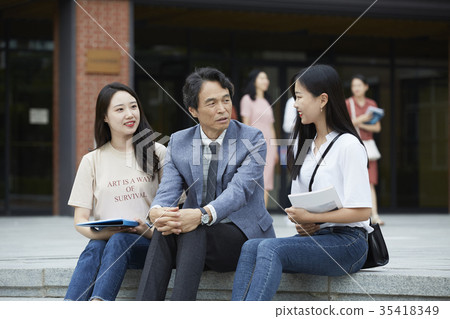 Professor, university student 35418349