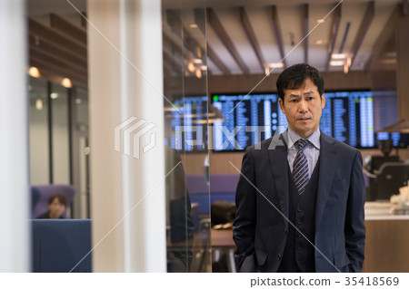 商人機場辦公室企業圖像 35418569