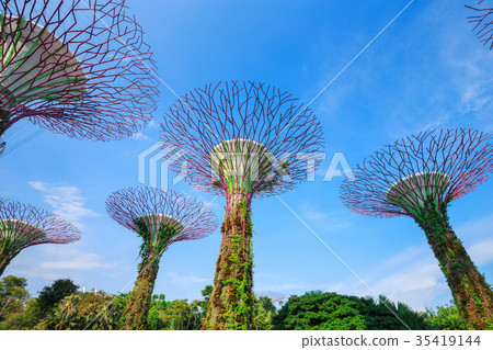 Gardens by the bay at Singapore Gardens by the bay at Singapore 35419144