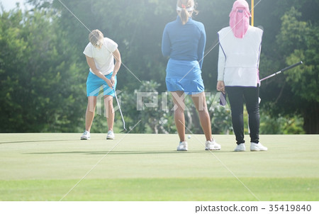 Golf is a sport for the rich. 35419840