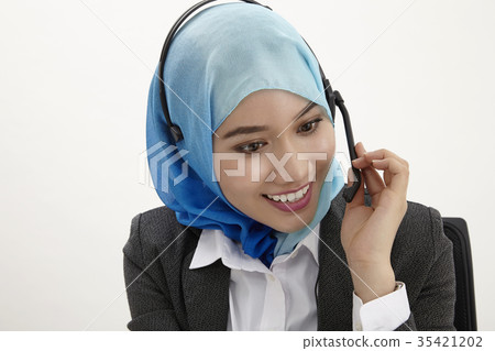 malay receptionist, malay receptionist, 35421202