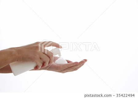 Hand bubbles 35422494