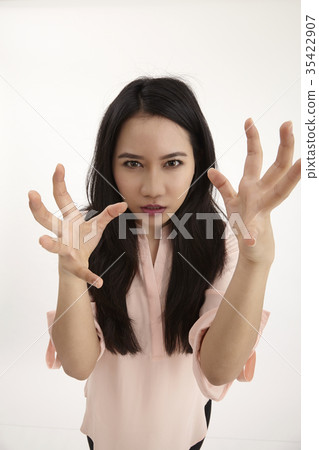angry woman angry woman 35422907