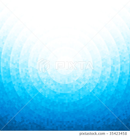 Abstract blue mosaic background Abstract blue mosaic background 35423458