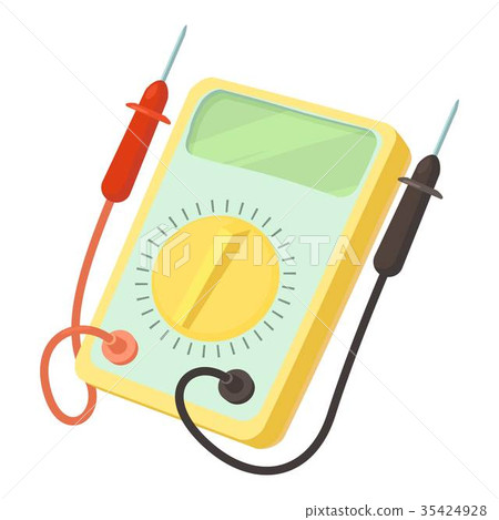 Multimeter icon, cartoon style 35424928