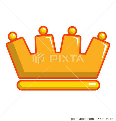 Baron crown icon, cartoon style Baron crown icon, cartoon style 35425052