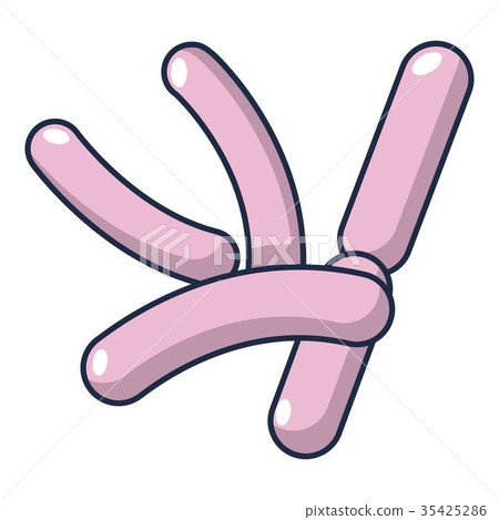 Coliform bacteria icon, cartoon style Coliform bacteria icon, cartoon style 35425286