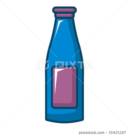 Bottle cream icon, cartoon style Bottle cream icon, cartoon style 35425287