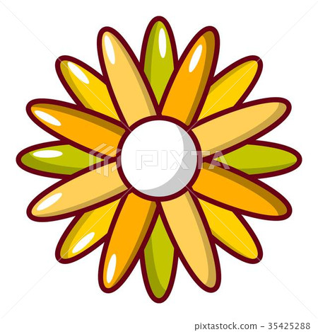 Honey plant icon, cartoon style 35425288