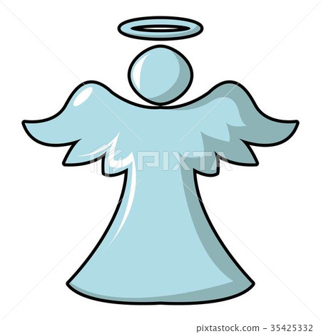 Angel icon, cartoon style - Stock Illustration [35425332] - PIXTA